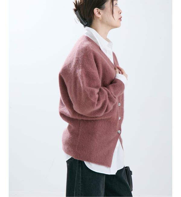 journal standard L'essage「FOX&スーパーファインメリノ カーディガン」|カーディガン|