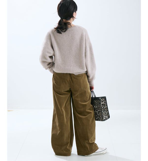 journal standard L'essage「FOX&スーパーファインメリノ カーディガン」|カーディガン|