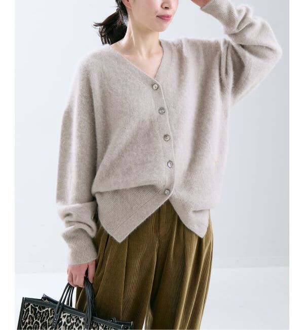 journal standard L'essage「FOX&スーパーファインメリノ カーディガン」|カーディガン|