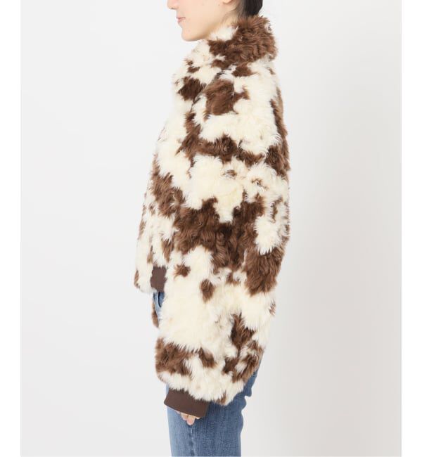 U by SPICK&SPAN「MOLLIOLLI/モリオリ GEGE AVIATOR CROPPED JUMPER」|その他|