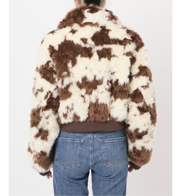 U by SPICK&SPAN「MOLLIOLLI/モリオリ GEGE AVIATOR CROPPED JUMPER」|その他|