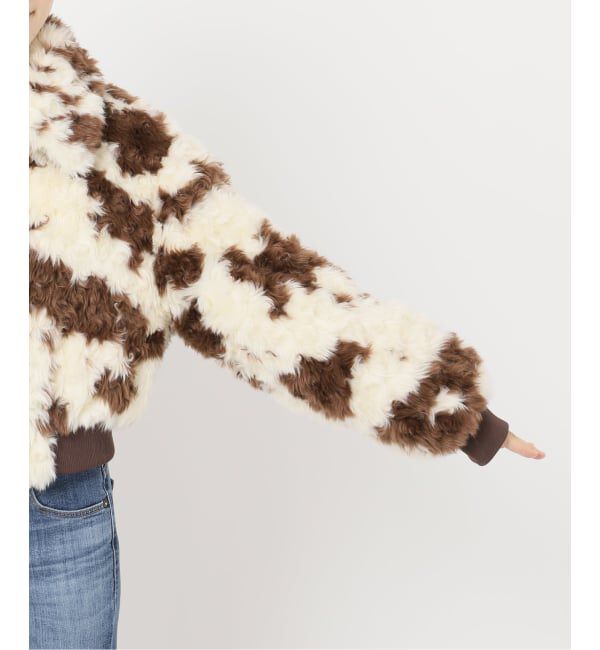 U by SPICK&SPAN「MOLLIOLLI/モリオリ GEGE AVIATOR CROPPED JUMPER」|その他|