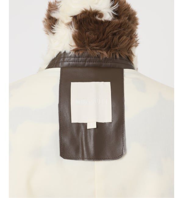 U by SPICK&SPAN「MOLLIOLLI/モリオリ GEGE AVIATOR CROPPED JUMPER」|その他|