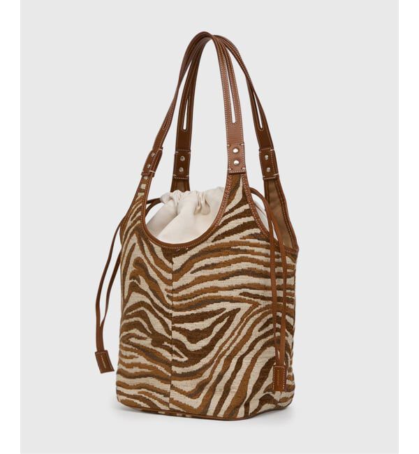 Spick and Span「《一部店舗+WEB限定》A VACATION/ア ヴァケーション TENT ZEBRA/A」|トートバッグ|