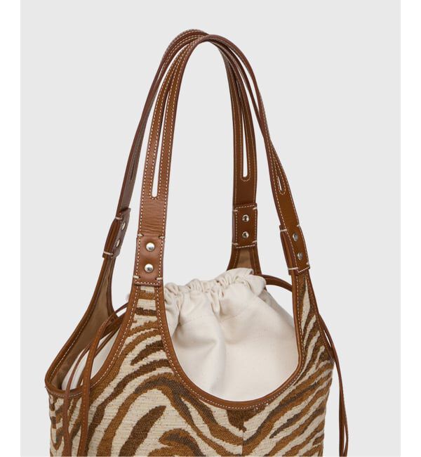 Spick and Span「《一部店舗+WEB限定》A VACATION/ア ヴァケーション TENT ZEBRA/A」|トートバッグ|