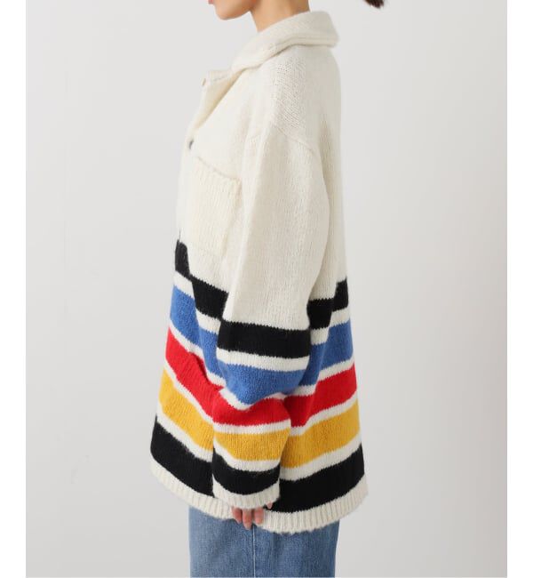 FRAMeWORK「MONITALY/モニタリー shaggy italian jail ジャケット」|カーディガン|