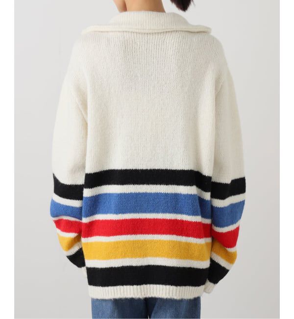 FRAMeWORK「MONITALY/モニタリー shaggy italian jail ジャケット」|カーディガン|