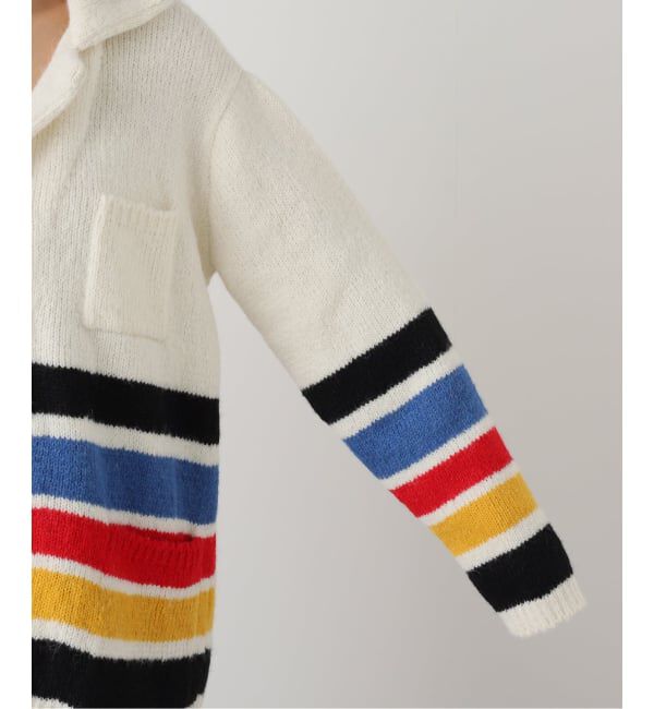 FRAMeWORK「MONITALY/モニタリー shaggy italian jail ジャケット」|カーディガン|