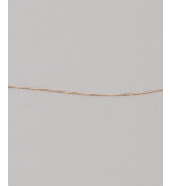 Lilas by Spick&Span「《WEB限定》ドロップパールYチェーンネックレス K10」|ネックレス|