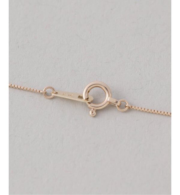 Lilas by Spick&Span「《WEB限定》ドロップパールYチェーンネックレス K10」|ネックレス|