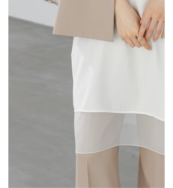 NOBLE「シアーレイヤーリバーシブルワンピース」|ワンピース|