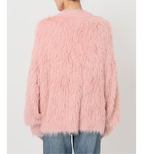  「【洗える】フェザーヤーンカーディガン」|カーディガン|