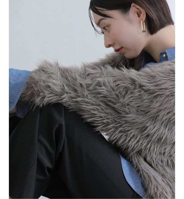  「【洗える】フェザーヤーンカーディガン」|カーディガン|