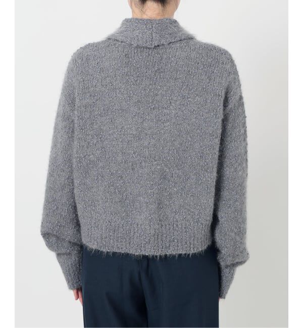  「【洗える】ポップヤーンボレロカーディガン」|カーディガン|