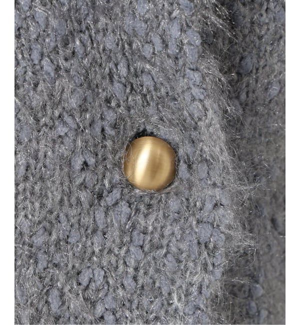  「【洗える】ポップヤーンボレロカーディガン」|カーディガン|