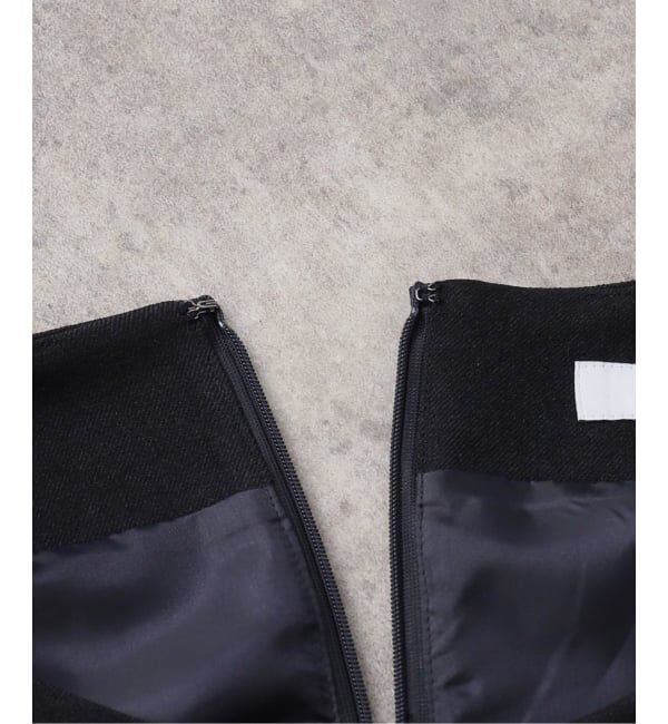  「【洗える】パールスリーブサックワンピース」|ワンピース|