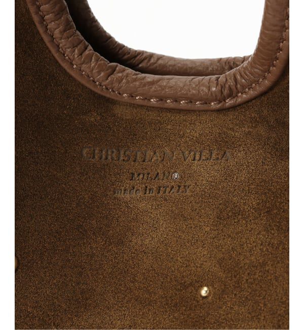 GRISE「CHRISTIAN VILLA /クリスチャンヴィラ STUDS TRIANGLE BAG」|ハンドバッグ|