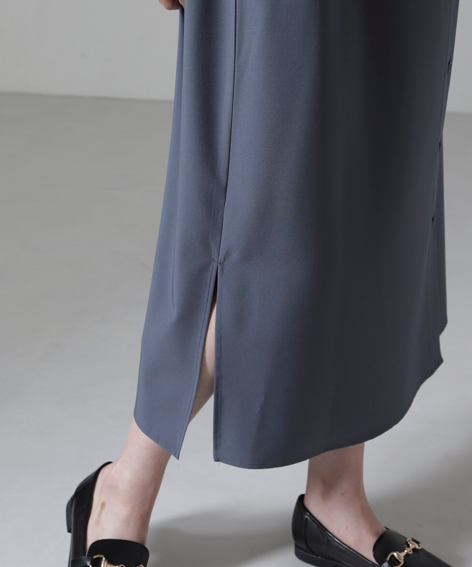 nano･universe「ビスチェセットシャツワンピース」|ワンピース|