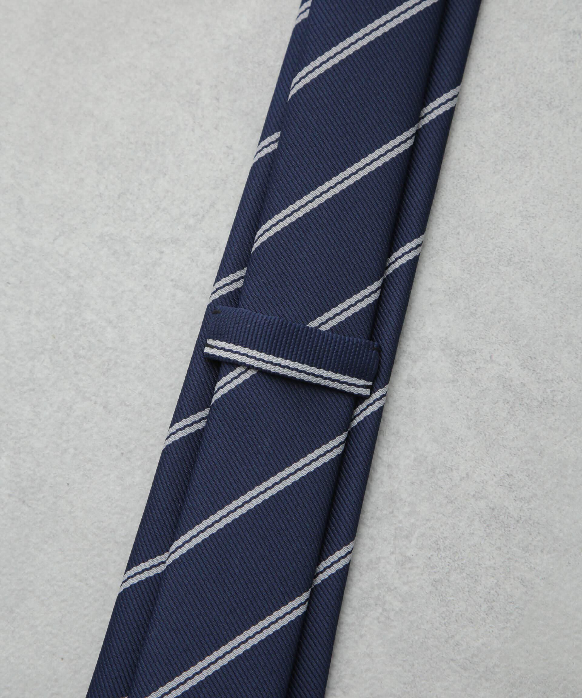 NANO universe「京都ウォッシャブルストライプネクタイ1」|ネクタイ・蝶ネクタイ|