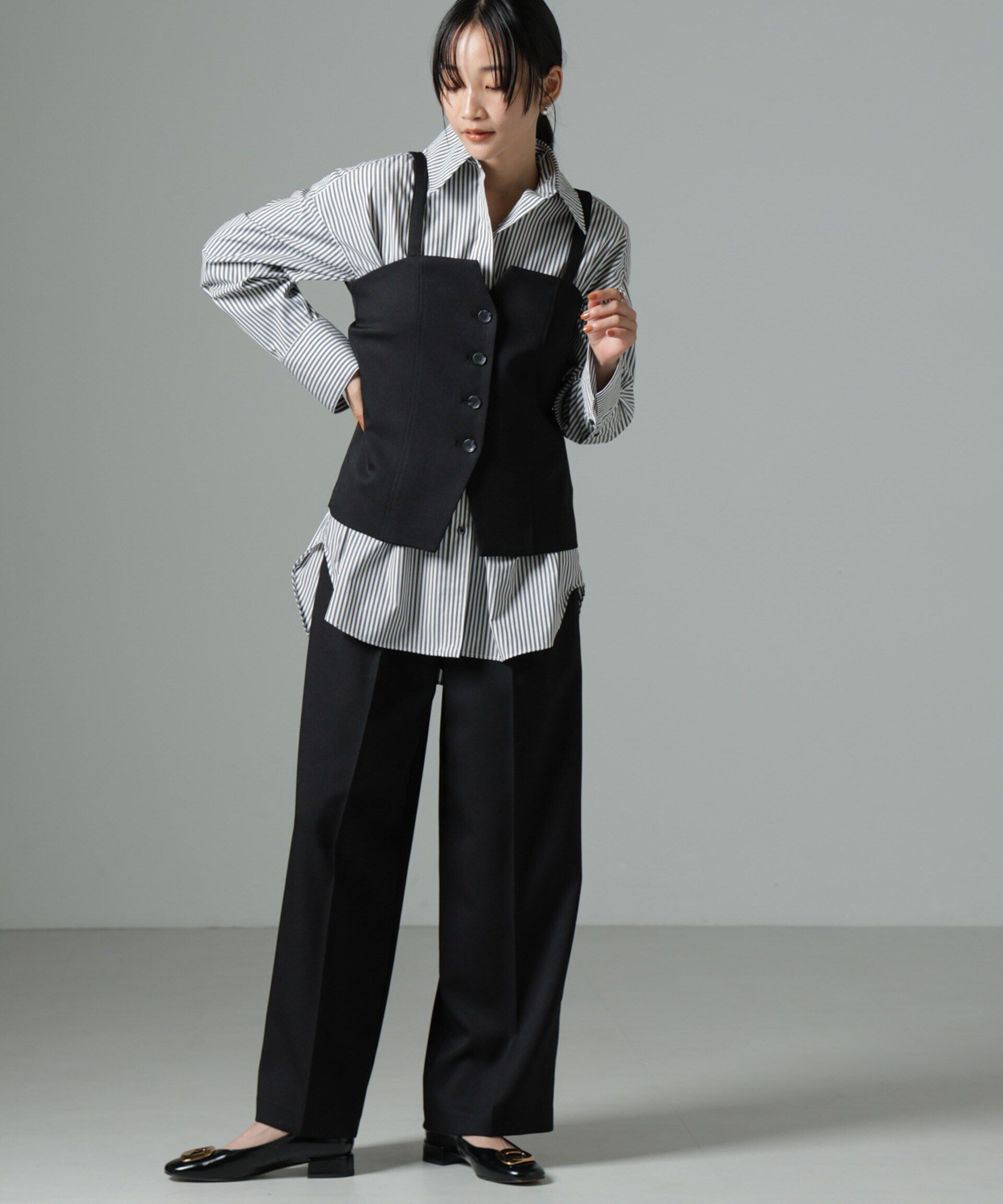 nano･universe「ビスチェパンツセット」|ワンピース|