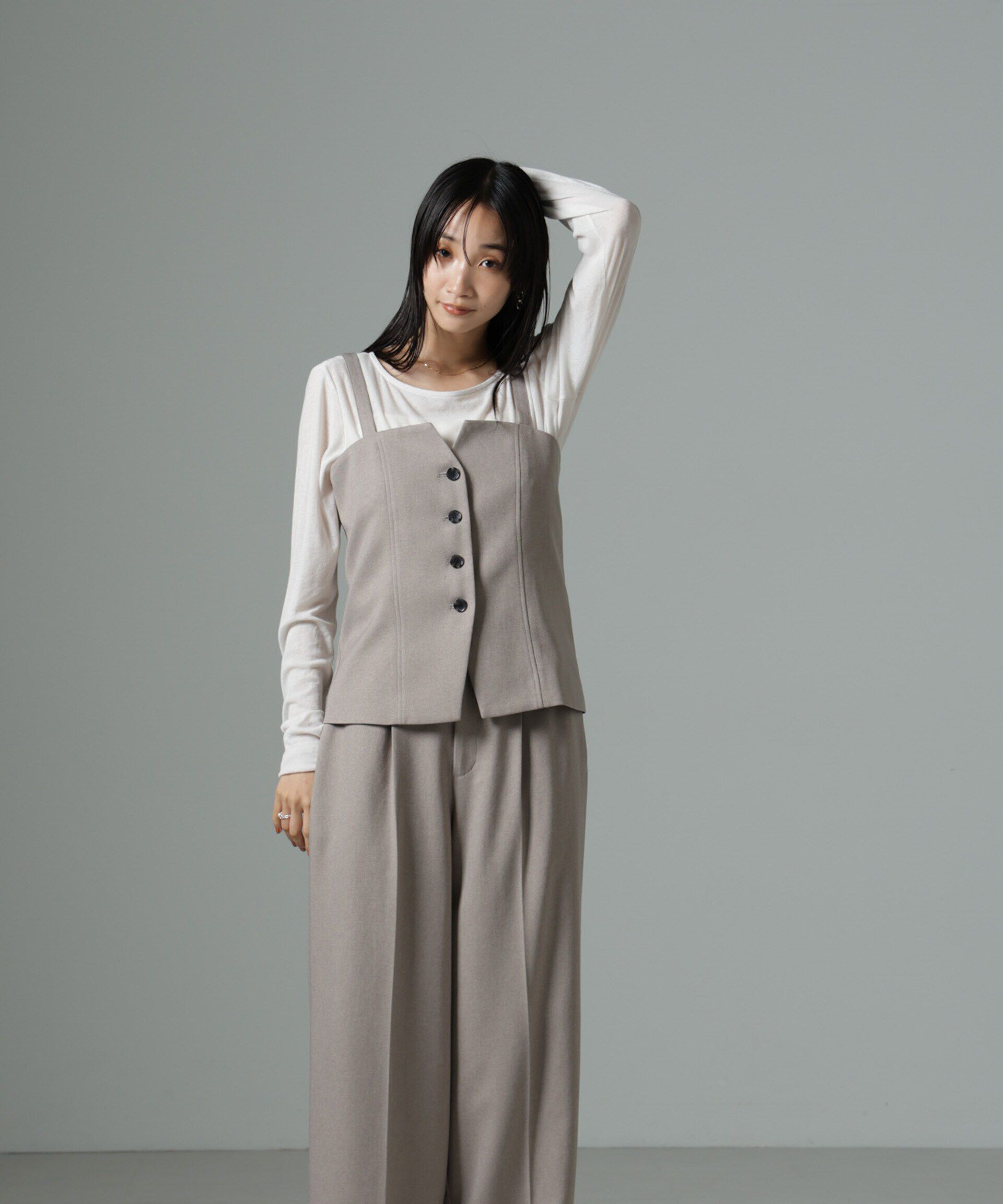 nano･universe「ビスチェパンツセット」|ワンピース|