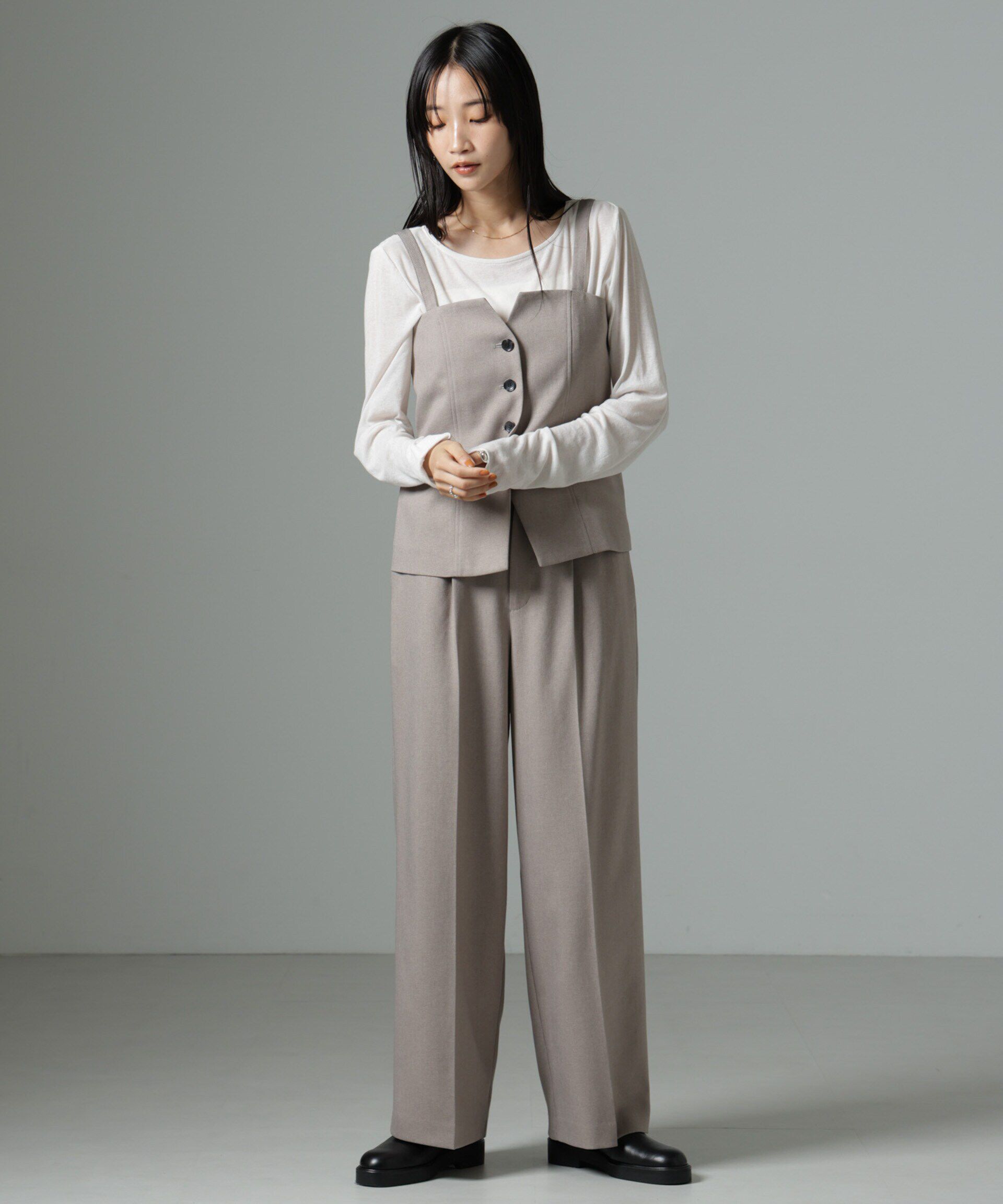 nano･universe「ビスチェパンツセット」|ワンピース|