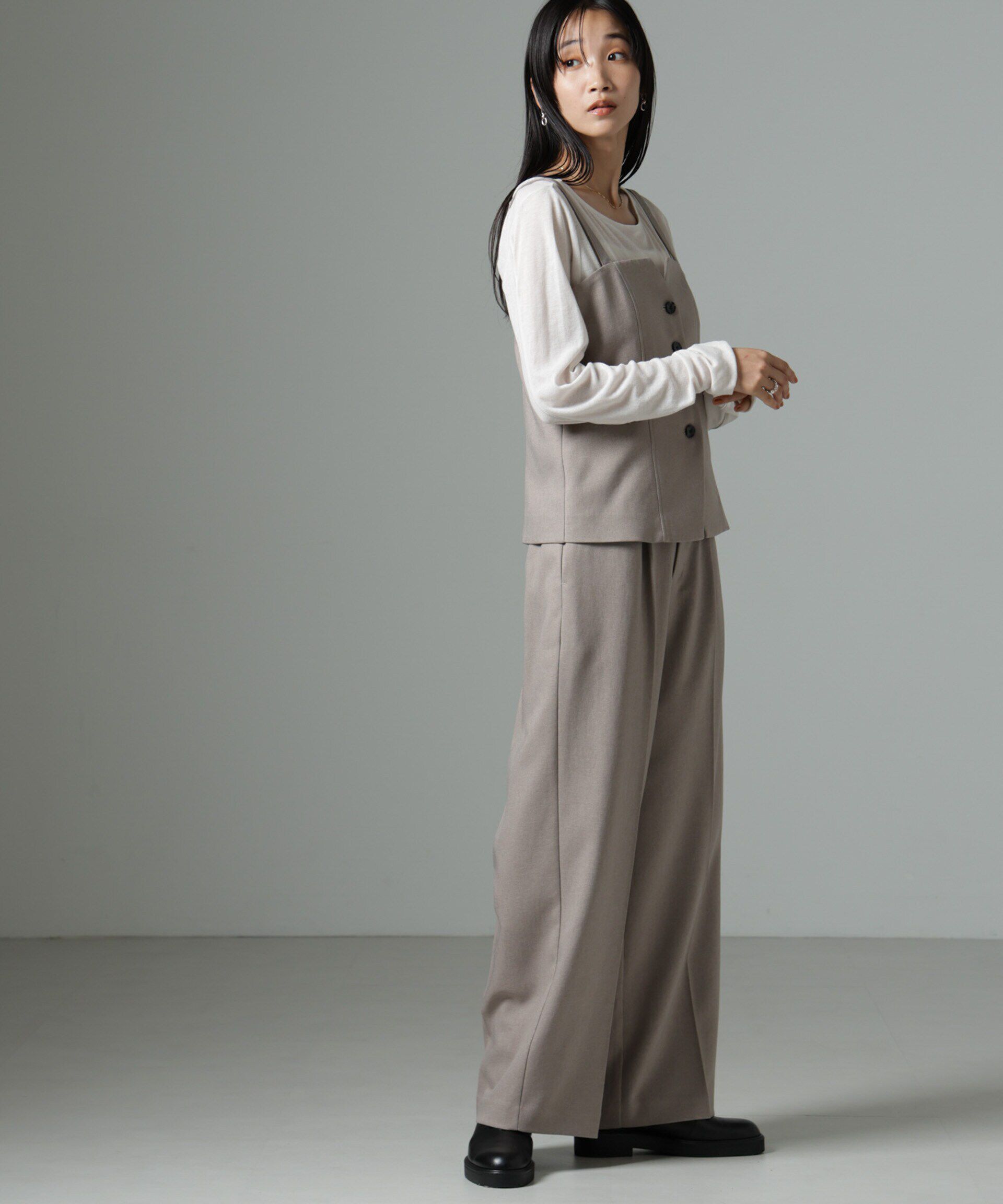 nano･universe「ビスチェパンツセット」|ワンピース|