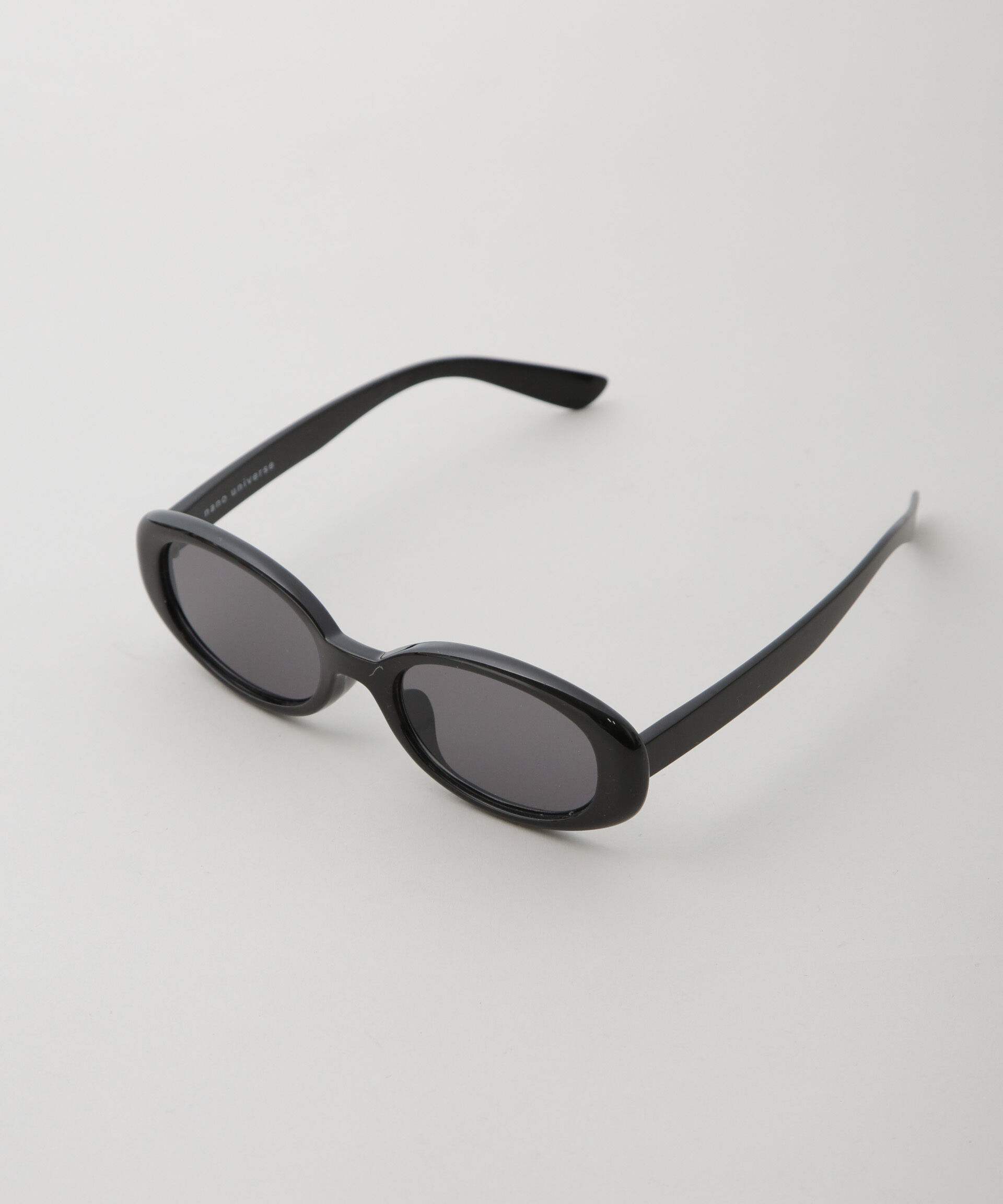 nano･universe「アイウェア サングラス/オーバル型 セルフレーム」|メガネ|