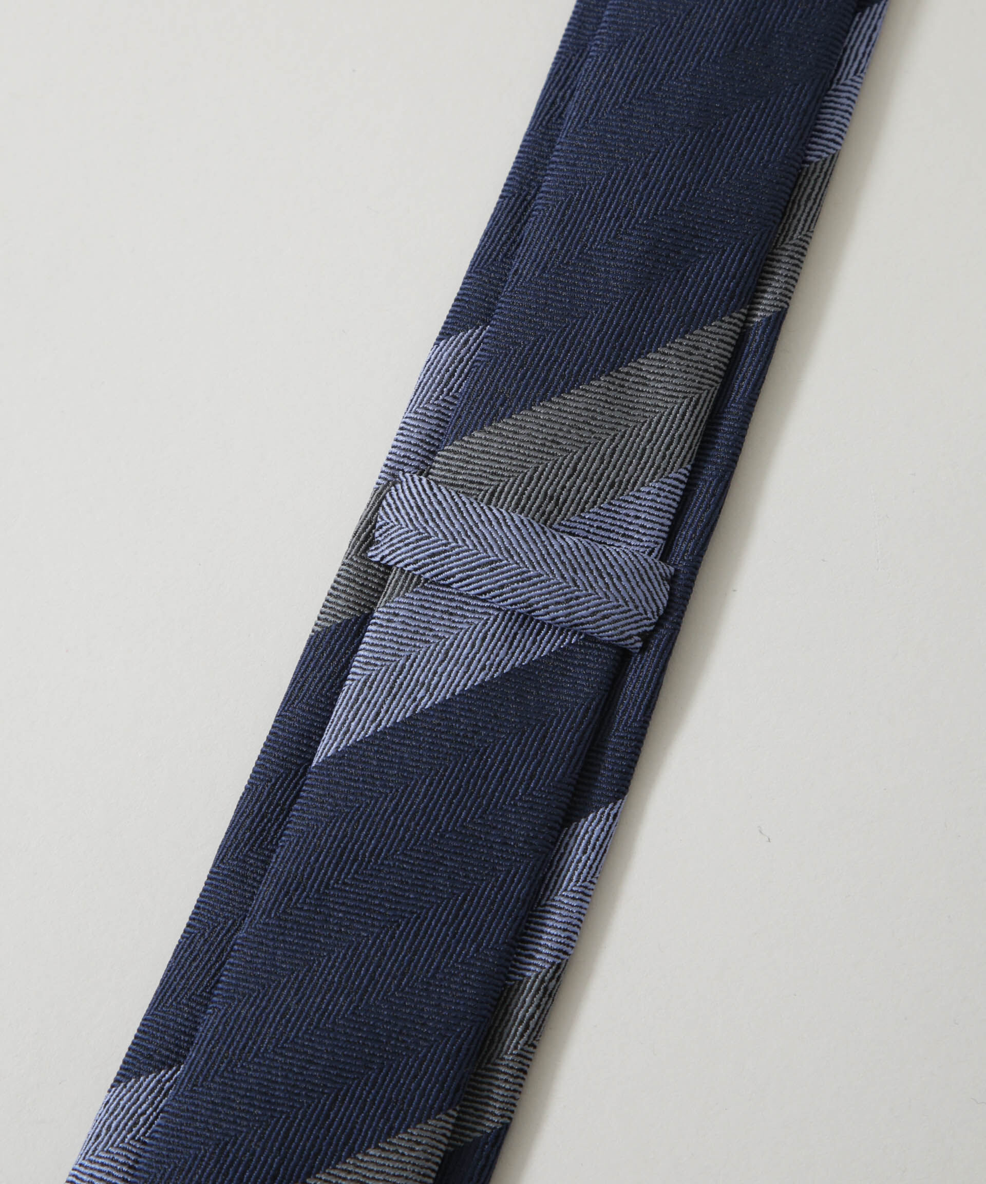 nano･universe「京都西陣ウォッシャブルストライプネクタイ 2」|ネクタイ・蝶ネクタイ|