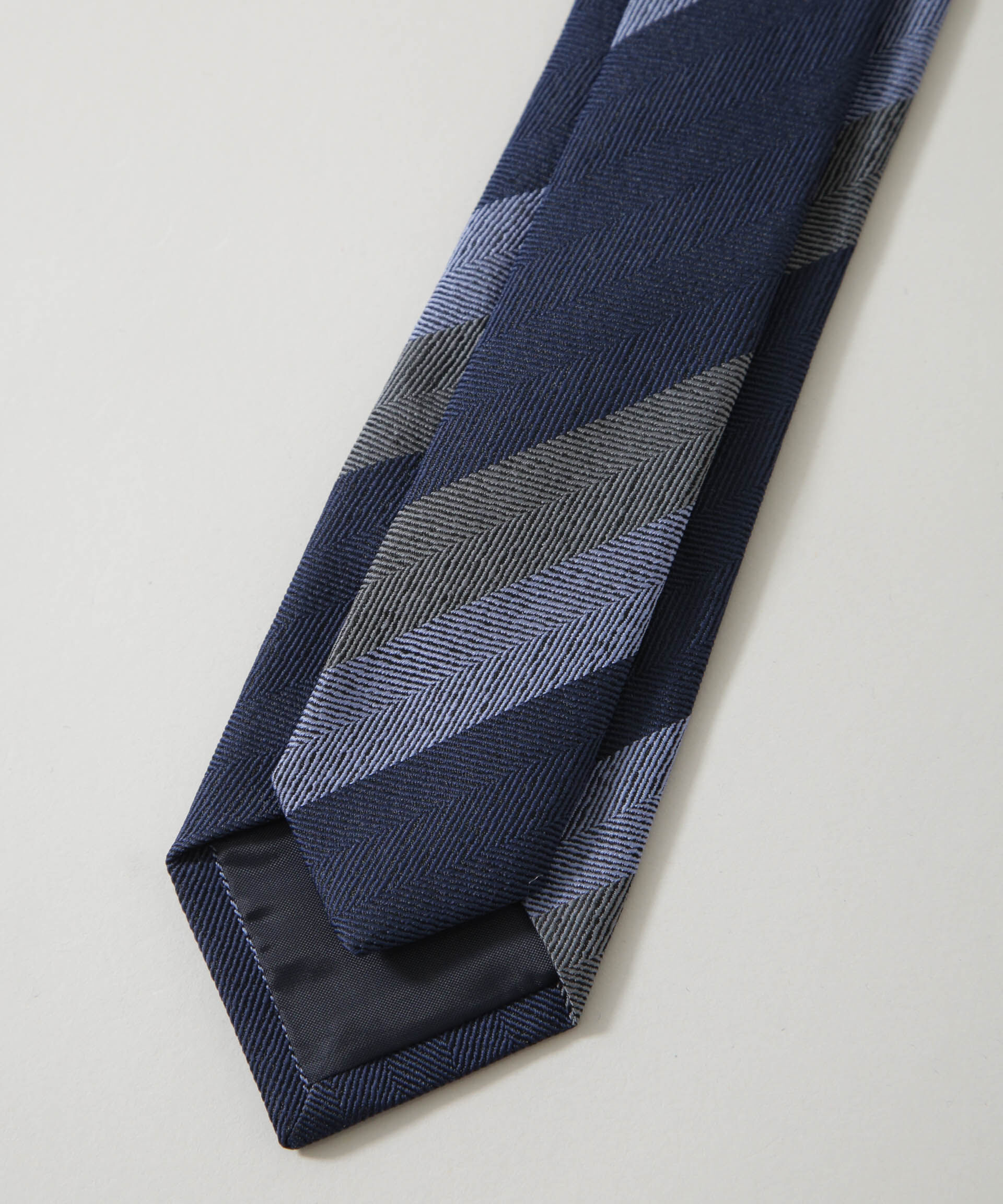 nano･universe「京都西陣ウォッシャブルストライプネクタイ 2」|ネクタイ・蝶ネクタイ|