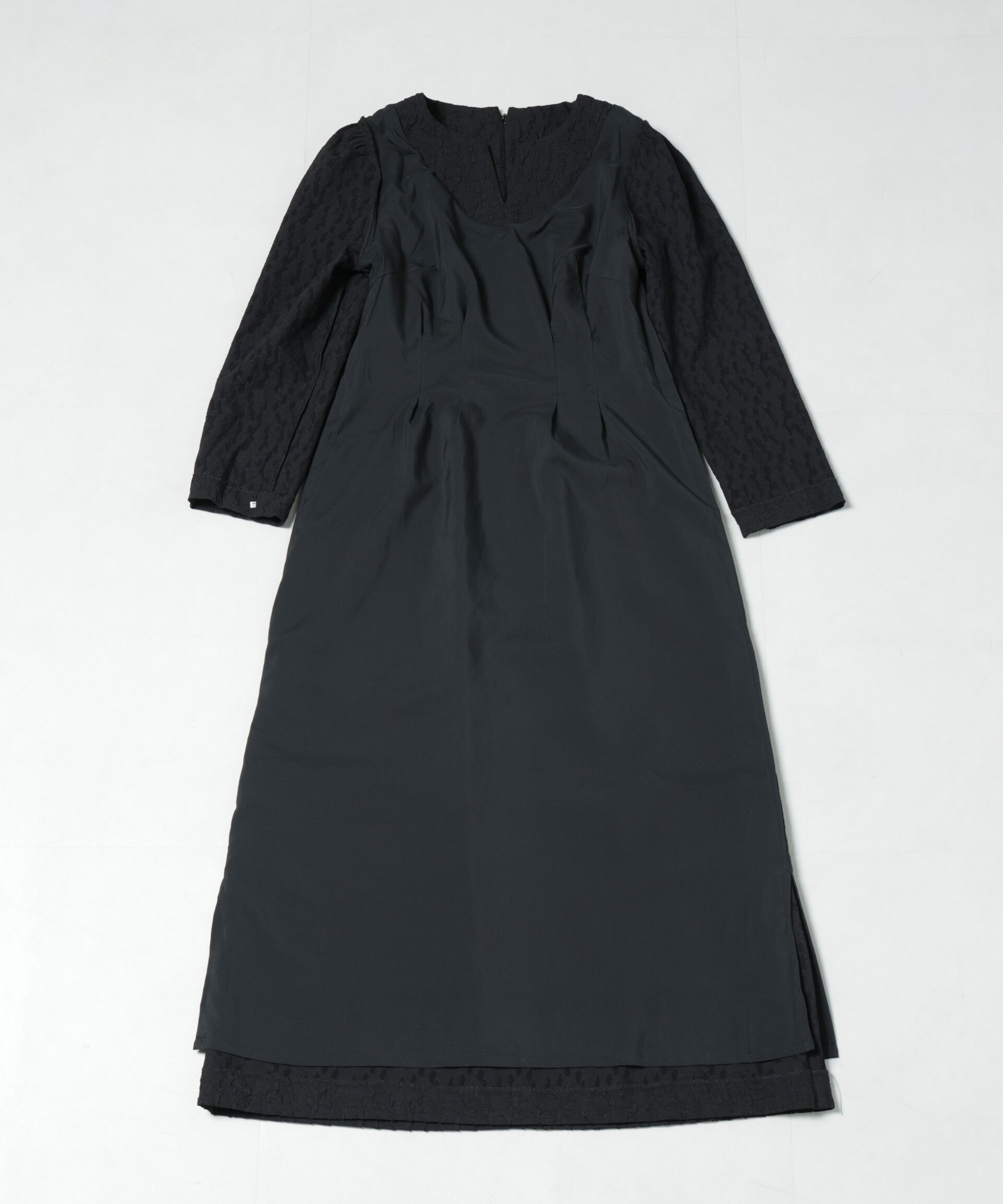 nano･universe「troisieme chaco/PUFFY JACQUARD　ワンピース」|ワンピース|