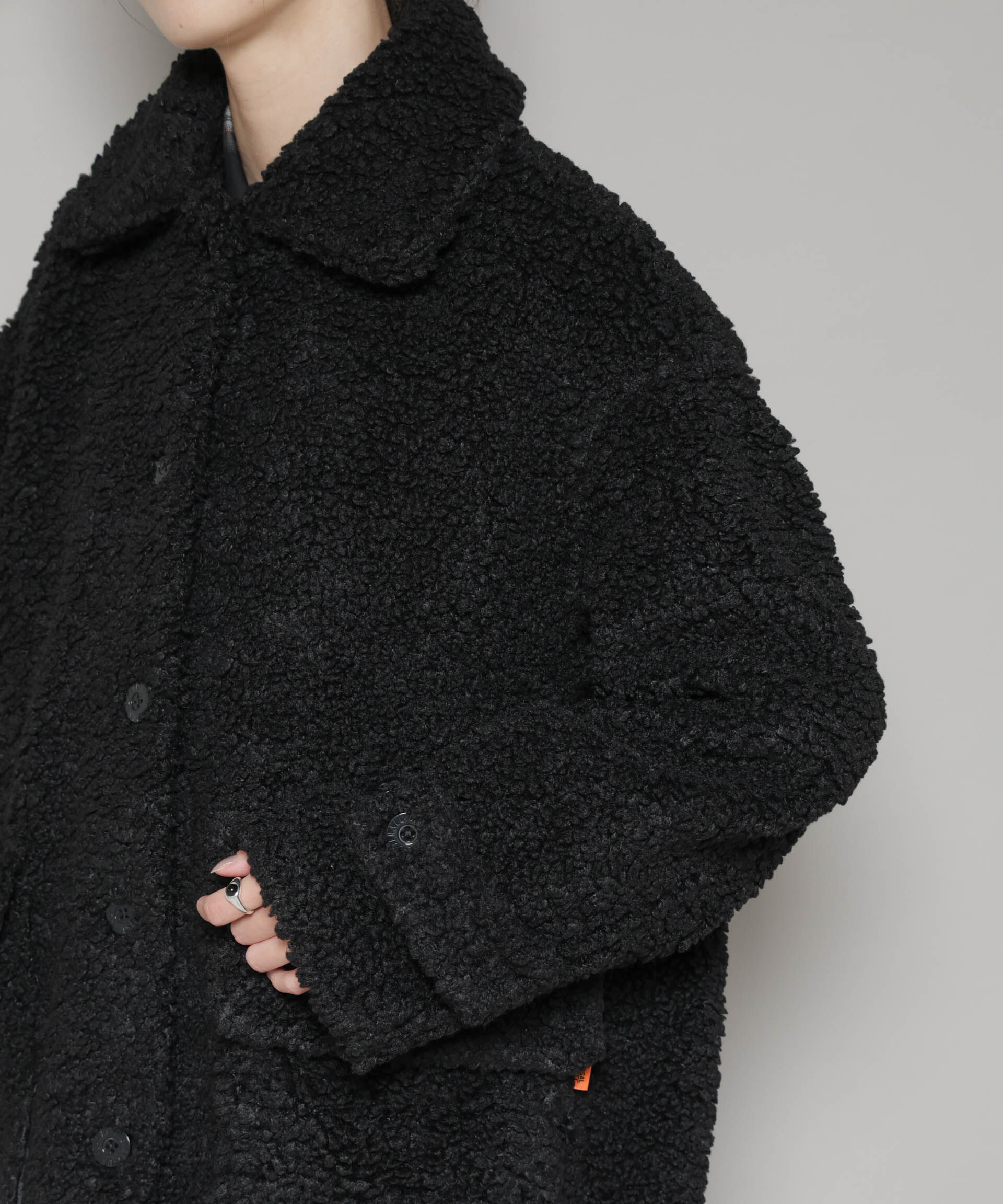 nano･universe「UNIVERSAL OVERALL/BOA HALF COAT」|ブルゾン・スタジャン|