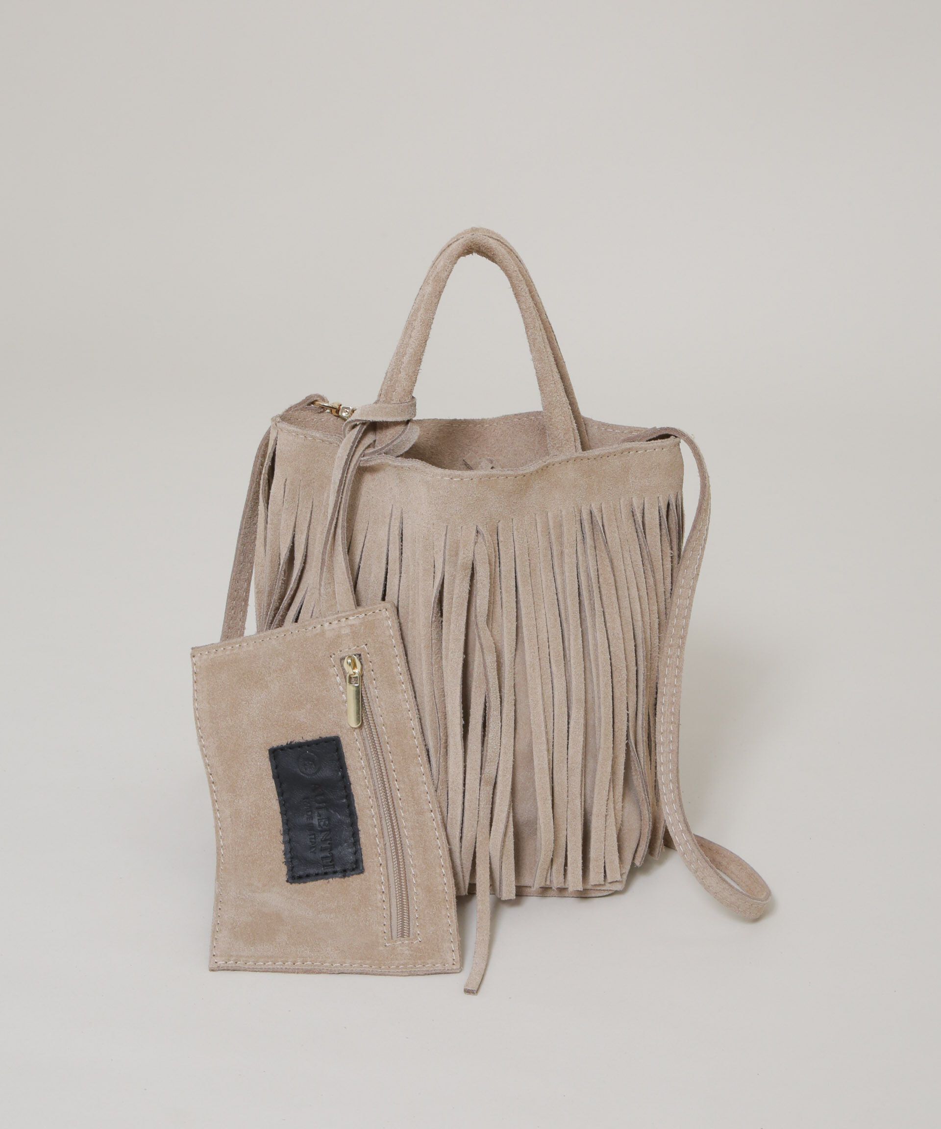 nano･universe「AULENTTI/スエードフリンジショルダーバッグ」|ショルダー・メッセンジャー|