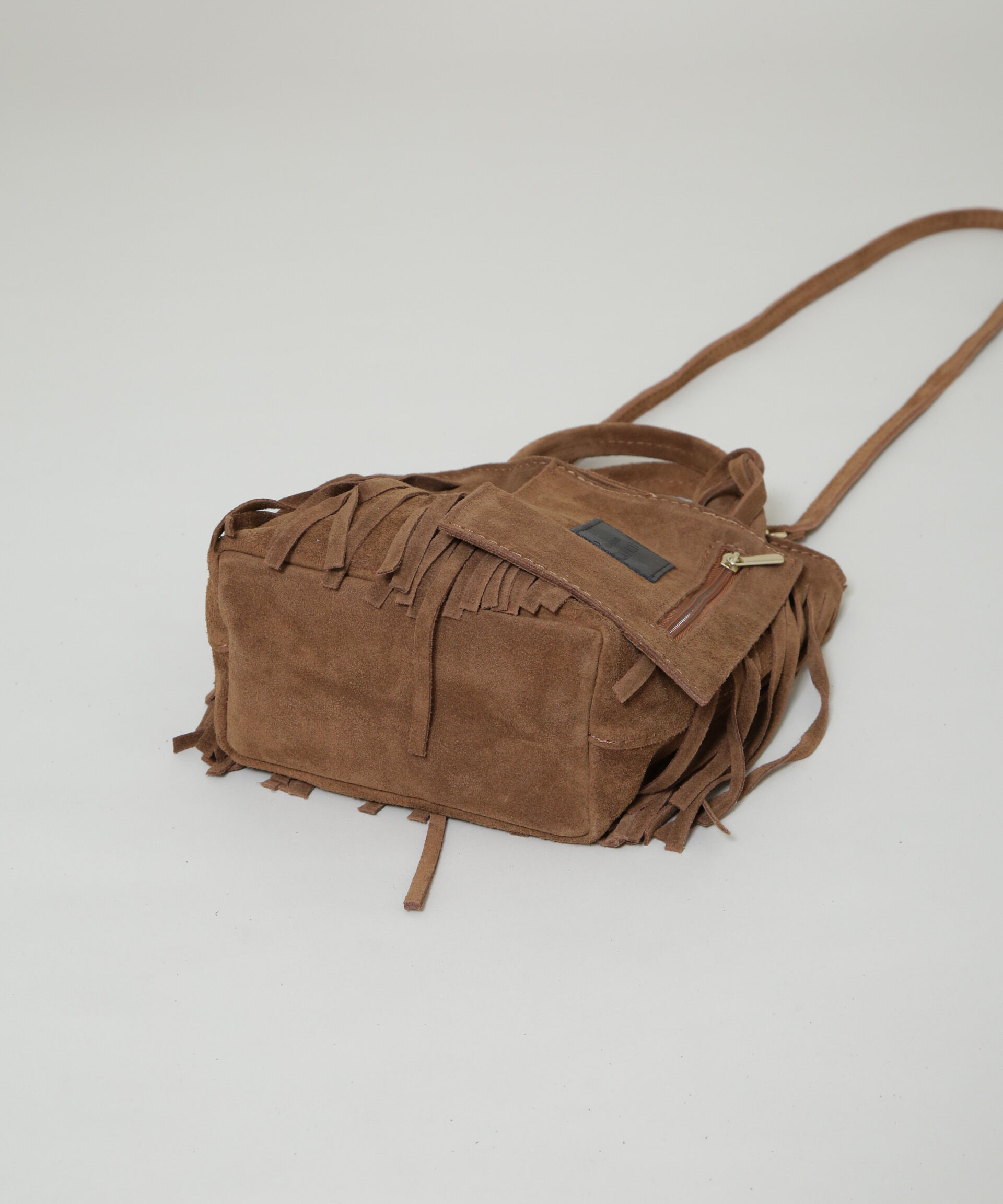 nano･universe「AULENTTI/スエードフリンジショルダーバッグ」|ショルダー・メッセンジャー|