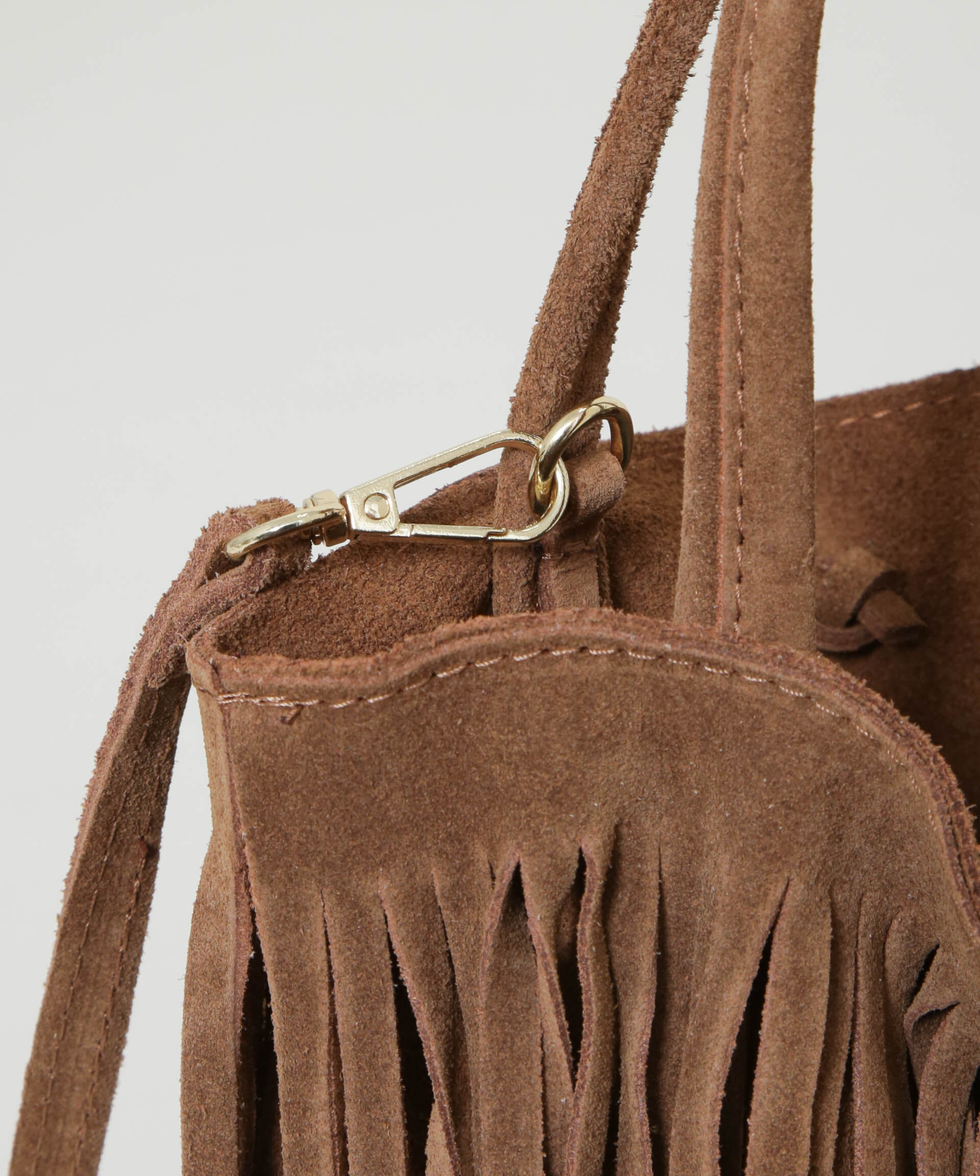 nano･universe「AULENTTI/スエードフリンジショルダーバッグ」|ショルダー・メッセンジャー|