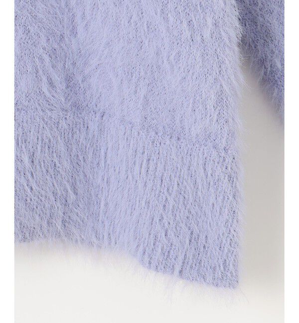 組曲「【前後着用可】2WAYナイロンファー ニット」|カーディガン|