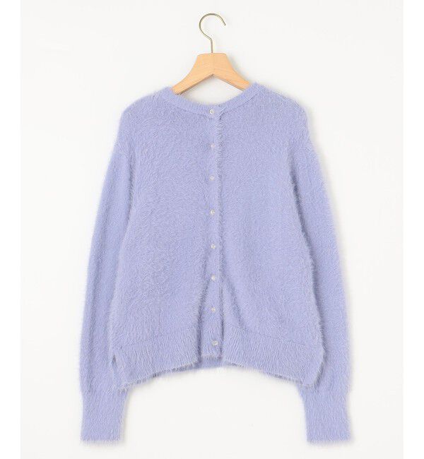 組曲「【前後着用可】2WAYナイロンファー ニット」|カーディガン|