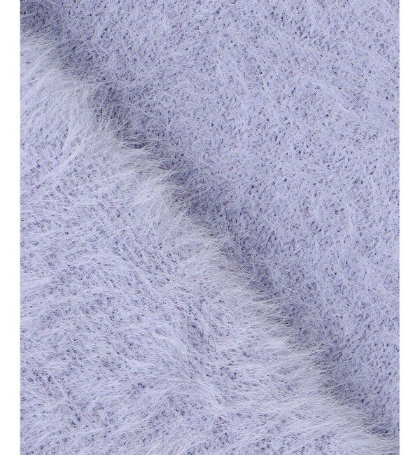 組曲「【前後着用可】2WAYナイロンファー ニット」|カーディガン|