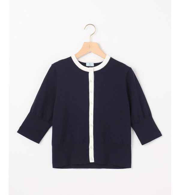 組曲「【洗える・6色展開】CANDYボタン 半袖カーディガン」|カーディガン|