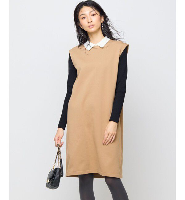 組曲「【WEB限定・2SET】ジャンスカツインセット」|ワンピース|ﾌﾞﾗｯｸ&times;ｷ