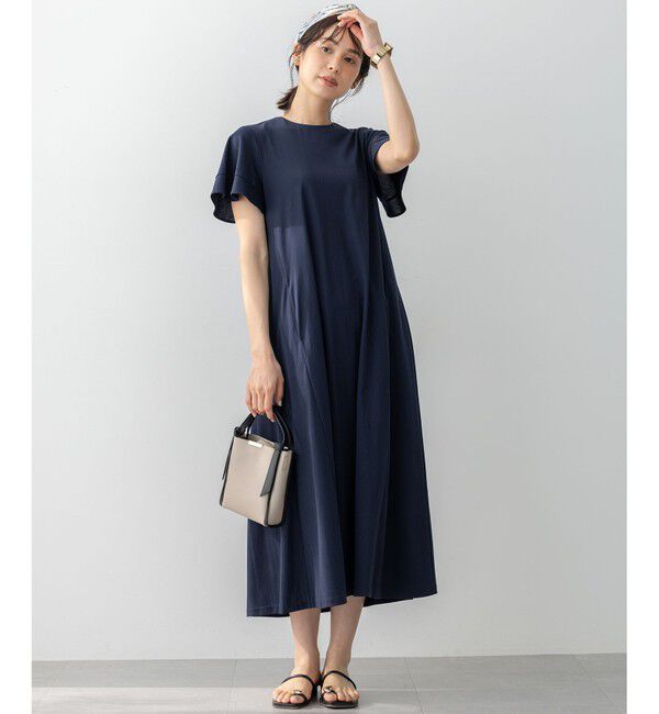 組曲「サマージャージフレア ワンピース」|ワンピース|ネイビー系
