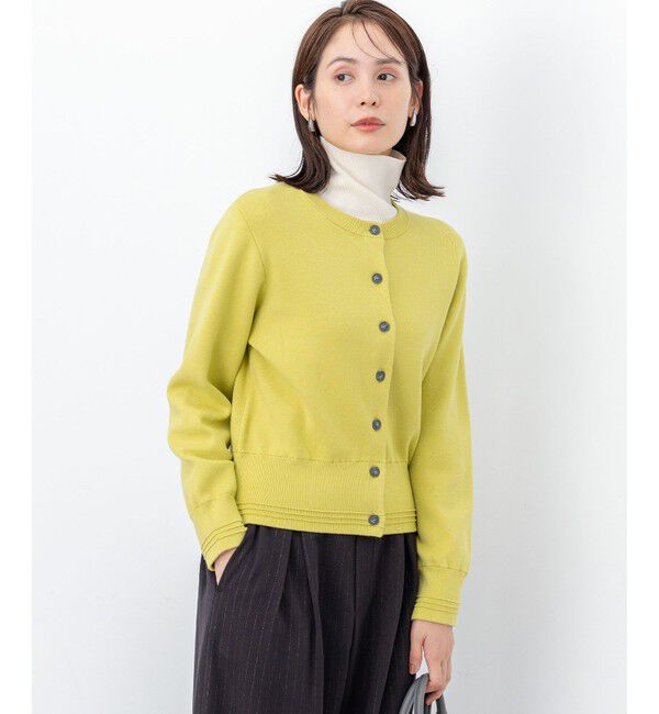 組曲「【加藤ローサさん着用】スムースストレッチジャケット カーディガン」|カーディガン|ﾓｽｸﾞﾘｰ