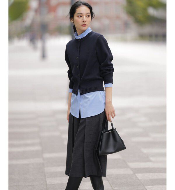 組曲「【加藤ローサさん着用】スムースストレッチジャケット カーディガン」|カーディガン|