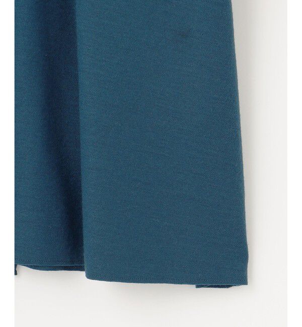 自由区「【洗える】ウールニットコンビジャージー ライトアウター」|カーディガン|