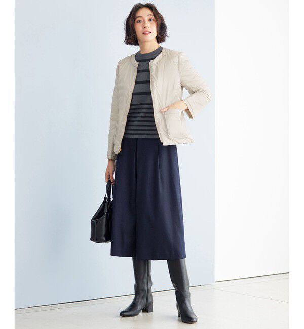 自由区「【洗える】リバーシブルライトダウン ジャケット」|ダウン|