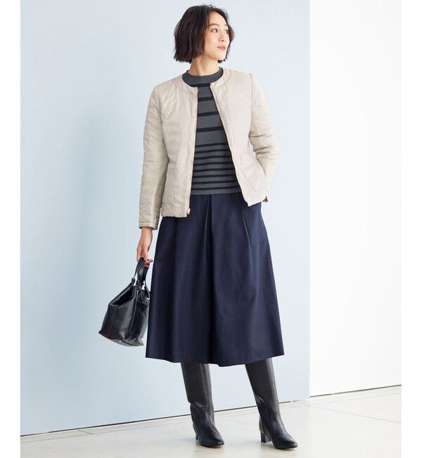 自由区「【洗える】リバーシブルライトダウン ジャケット」|ダウン|