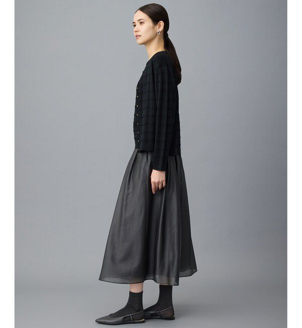 自由区「ジオメトリックアセテート カーディガン」|カーディガン|