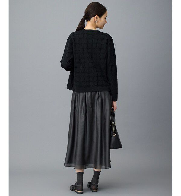 自由区「ジオメトリックアセテート カーディガン」|カーディガン|