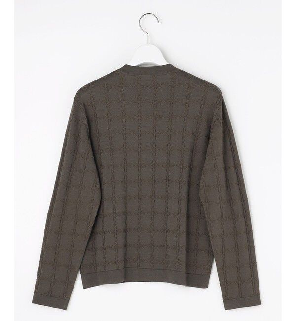 自由区「ジオメトリックアセテート カーディガン」|カーディガン|