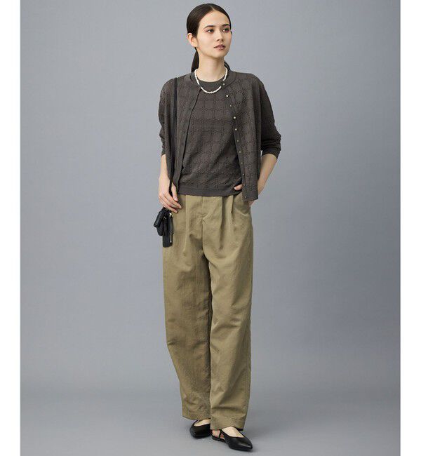 自由区「ジオメトリックアセテート カーディガン」|カーディガン|